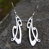 (SE9) Silver Earrings