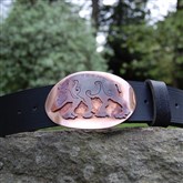 (CB4) Celtic Boar Buckle & Belt