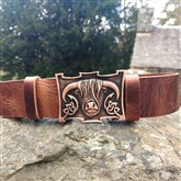(CKB16) Bronze Kilt Buckle & Belt