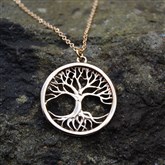 (BCP01) Bronze Tree of Life Pendant