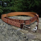 (SS6) Celtic Leather Sporran Straps