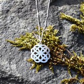 (SCP25) Silver Celtic  Pendant