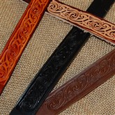 (LW4) 2cm Celtic Leather Wrislet