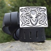 (PB23) Celtic Stag Belt