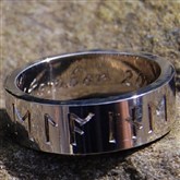 (BR3) Bespoke Runic Wedding Ring