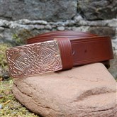 (CB02) Copper Bronze Original Celtic Buckled Belt