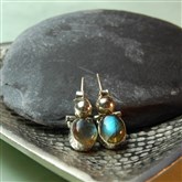 (SG2) Labradorite hinge Earrings