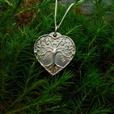 (SP4) Silver Tree of Life Pendant