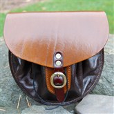 (DW7b) Leather Pouch Sporran