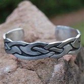 (PB4) Pewter Celtic Bangle