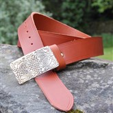 (CB2) Gold Bronze Original Celtic Buckled Belt