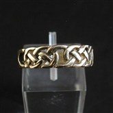 (GR1) Gold Celtic Filigree Ring