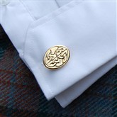 (CUFG2) Oval Celtic Cufflinks