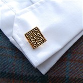 (CUFG6) Rectangular Celtic Cufflinks