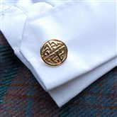 (CUFG3) Round Celtic Cufflinks