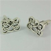 (CU08) Large Celtic Filgree Cufflinks