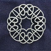 (SCB6) Celtic Mandala Brooch