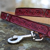 (DL9) Celtic Leather Dog Lead