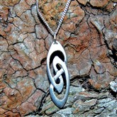 (SCP6) Silver Celtic Pendant