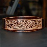 (DC10) Celtic Lurcher Dog Collar