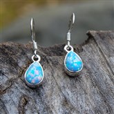 (SG4) Opal Triplet Teardrop Earrings