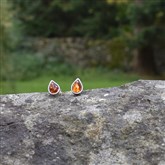 (AES6) Amber Studs