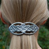 (HS1) Pewter Celtic Hairslide