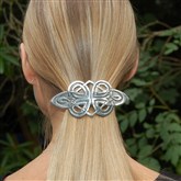 (HS3) Pewter Celtic Hairslide