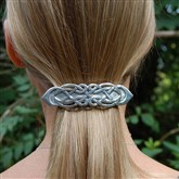 (HS8) Pewter Celtic Hairslide