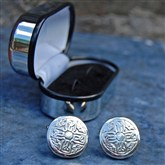 (CUF5) Celtic Cross Cufflinks