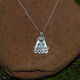 (SCPZ1) Celtic Knot Pendant With Zirconia