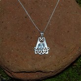 (SCPZ1) Celtic Knot Pendant With Zirconia