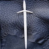 (SKP11) Silver Kilt Pin