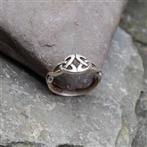 (SCR3) Silver Celtic Ring