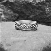 (SCR1) Silver Celtic Ring