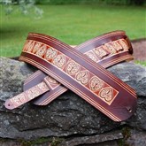 (GS8) Tree of Life Guitar Strap